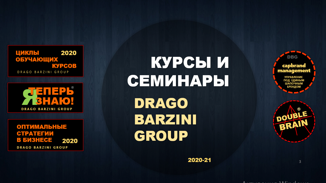 ШКОЛА ДОПОЛНИТЕЛЬНОГО ПРОФЕССИОНАЛЬНОГО ОБРАЗОВАНИЯ "УНИВЕРСИТЕТСКИЙ КОНСИЛИУМ" DRAGO BARZINI GROUP